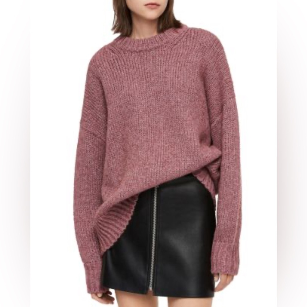 All Saints Gemini Jumper Metallic Sweater